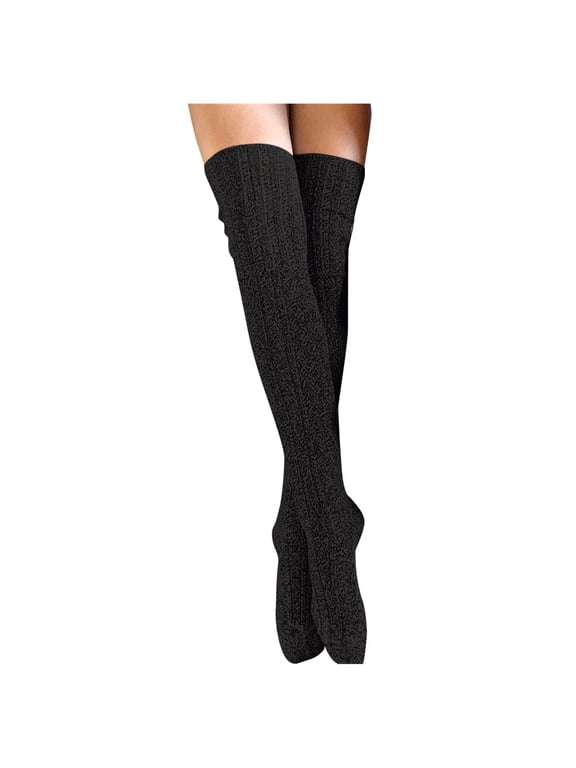 Socks Riding Dildo Ladies Long Warm Stockings Over Cotton Warm Lace Keep The Socks Knee Thigh Knit Women High Girls Stockings