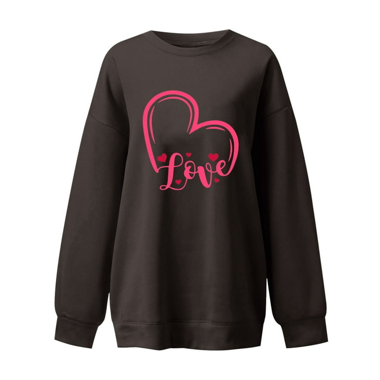 Sweatshirt - Black/Love - Ladies