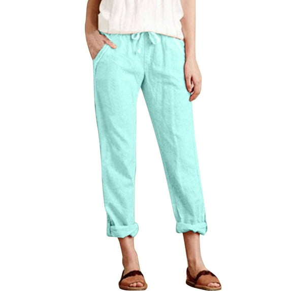ketyyh-chn99 Womens Cargo Pants Women's French Terry Pocket Pant