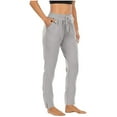 thumbnail image 1 of ketyyh-chn99 Yoga Pants Ladies' Pull On Ankle Pants, 1 of 5