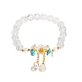 thumbnail image 1 of keusn beaded bracelet female natural stone flower stretch bracelet semi gemstone beaded bracelet christmas back to school gift, 1 of 9