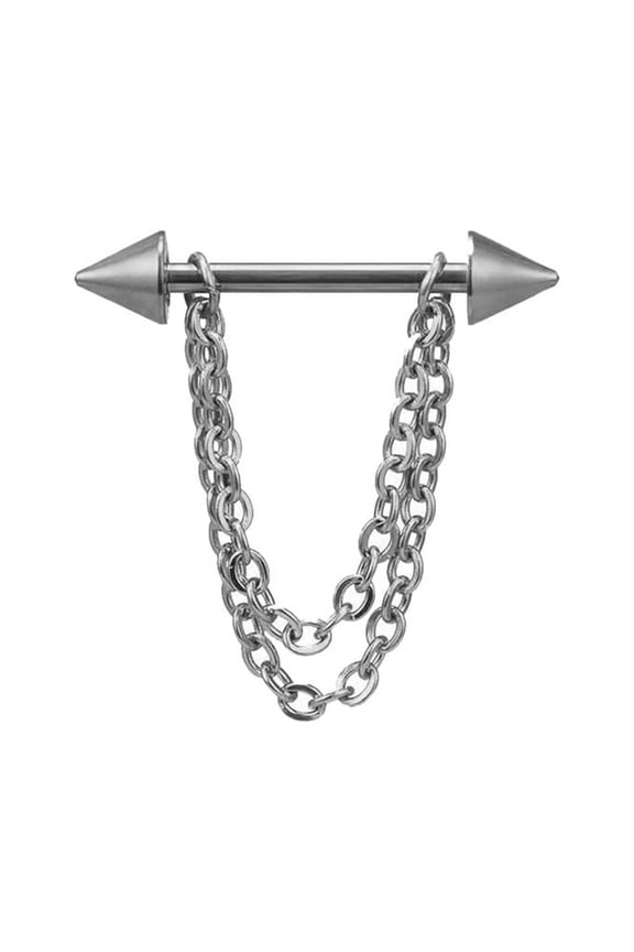 body piercing jewelry fashion multilayer chain nose ear lip belly button decor w