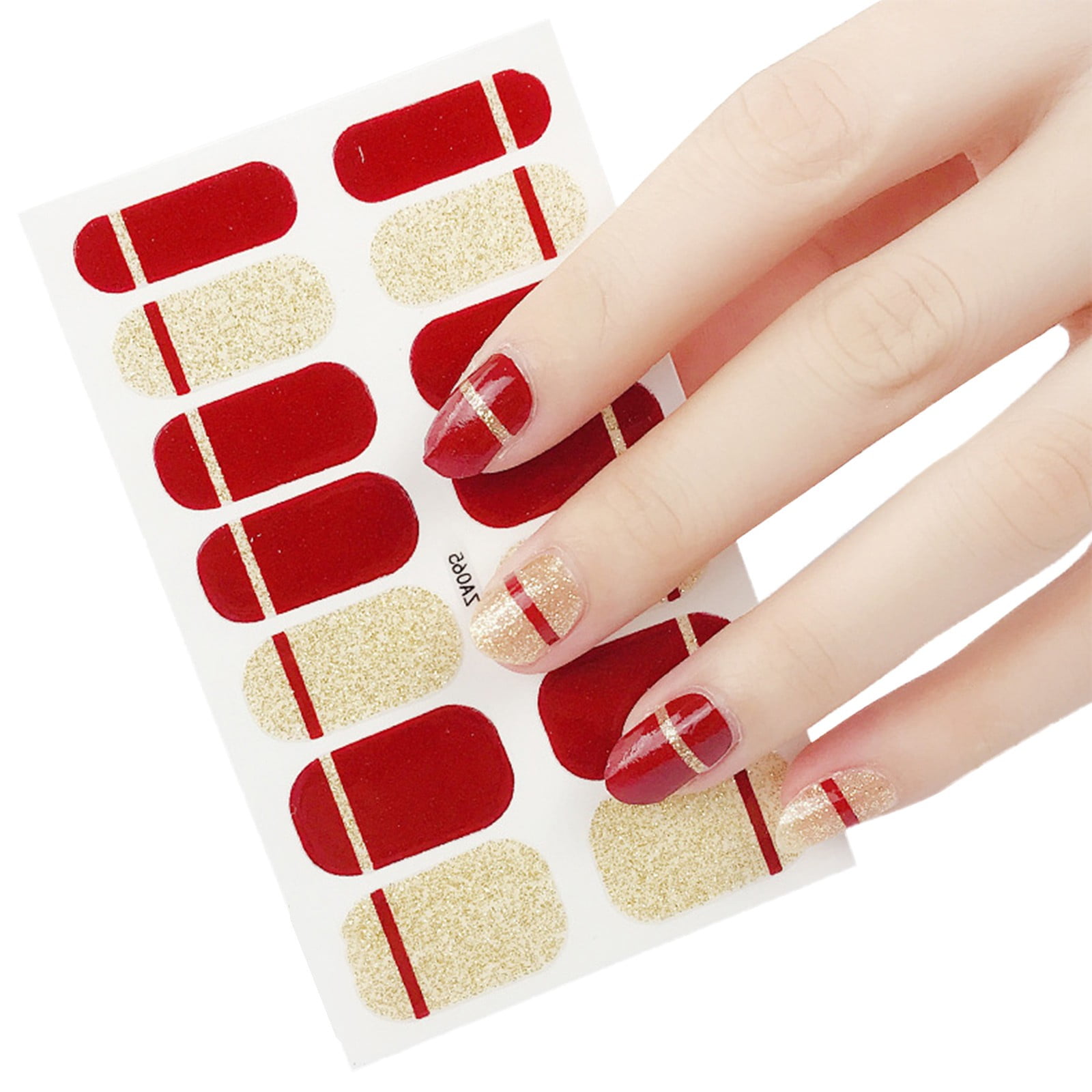 keusn diy finger nail stickers full wraps nail polish stickers nail