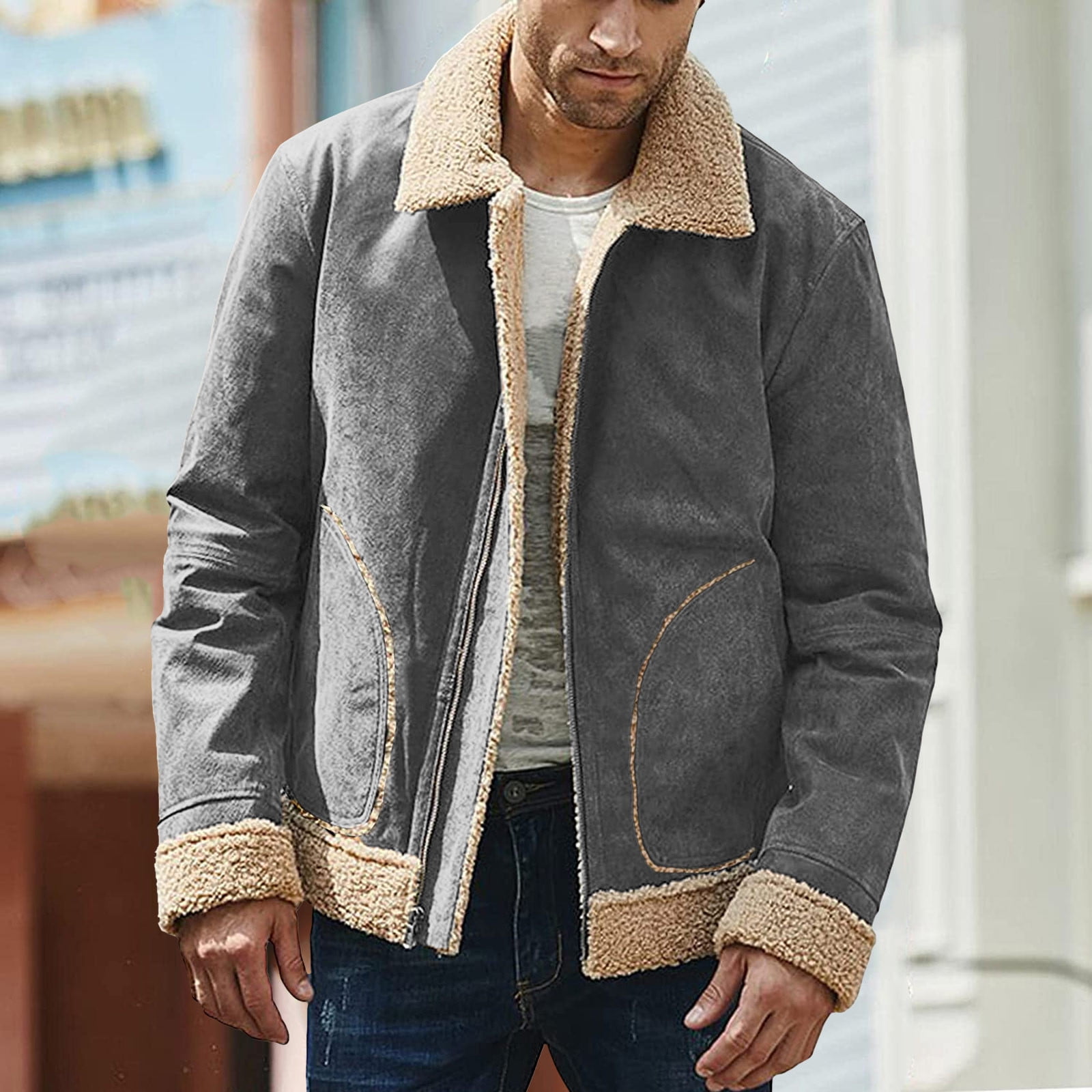 Xl size leather clearance jacket
