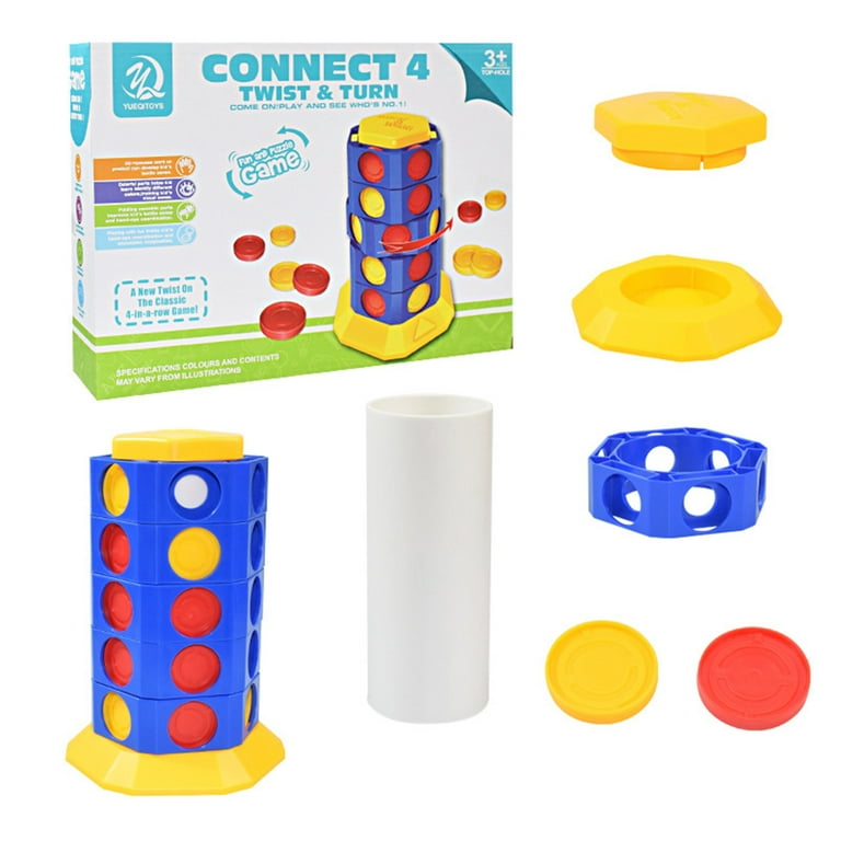 Revamped Retro Games : Connect 4 Twist & Turn