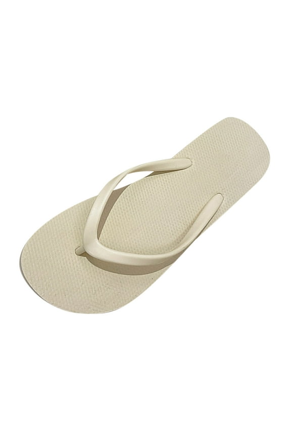 slippers for women casual fashion bohemian beach shoes flip flops flat shoes thong sandals slippers beige size 6.5