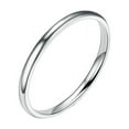 thumbnail image 1 of keusn women fashion solid 925 sterling silver white geometry ring jewelry ring w, 1 of 8