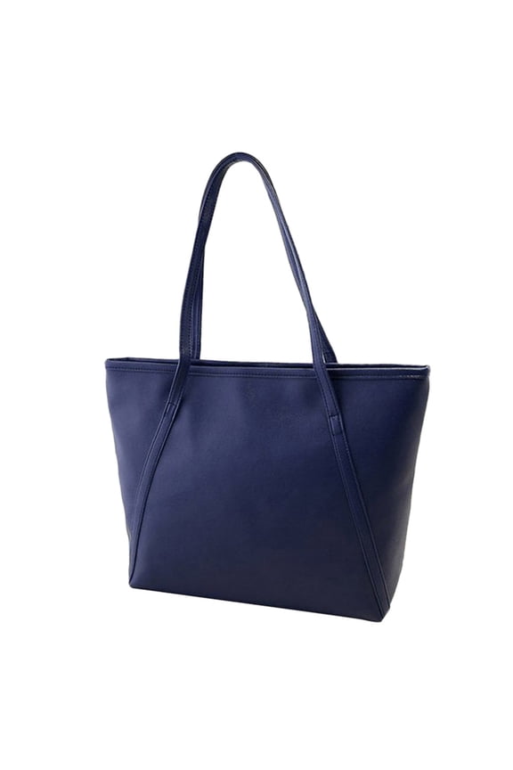 women solid simple high capacity messenger handbag totes satchel shoulder bags