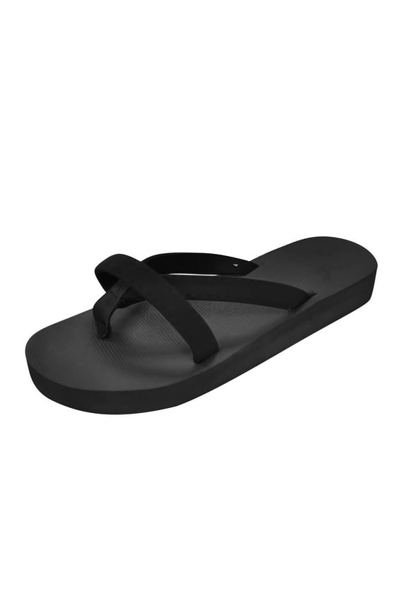 womens thong sandals flip flops for women open toe cross strap slippers summer casual fashion sandals bathroom slippers black size 7