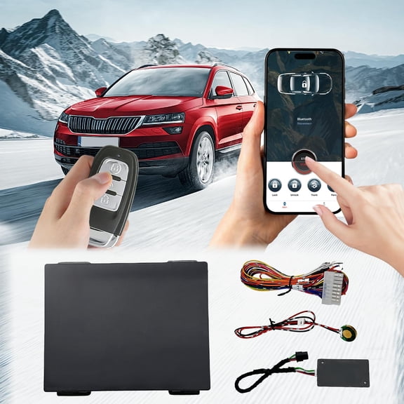 keyless Entry for Old Car Upgarde with App Control for Car with Remote Start Lock Unlock Keyless Open Trunk VT4