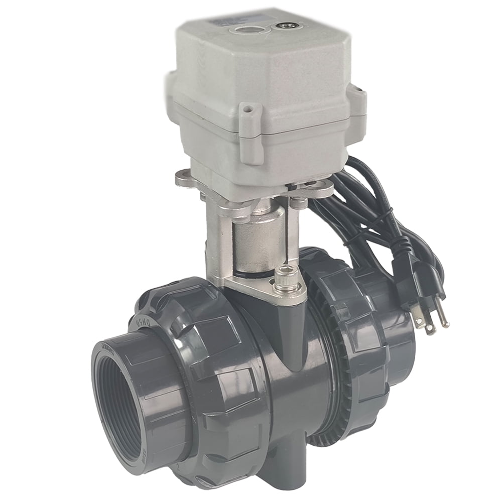 Kezhai Dream 1/2" DN15 Motorized Ball Valve - AC110-230V, Normally Closed, Brass Body 2 thumbnail image