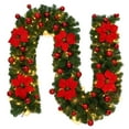 kfiifum Christmas Decorations Clearance Wreath Christmas Rattan