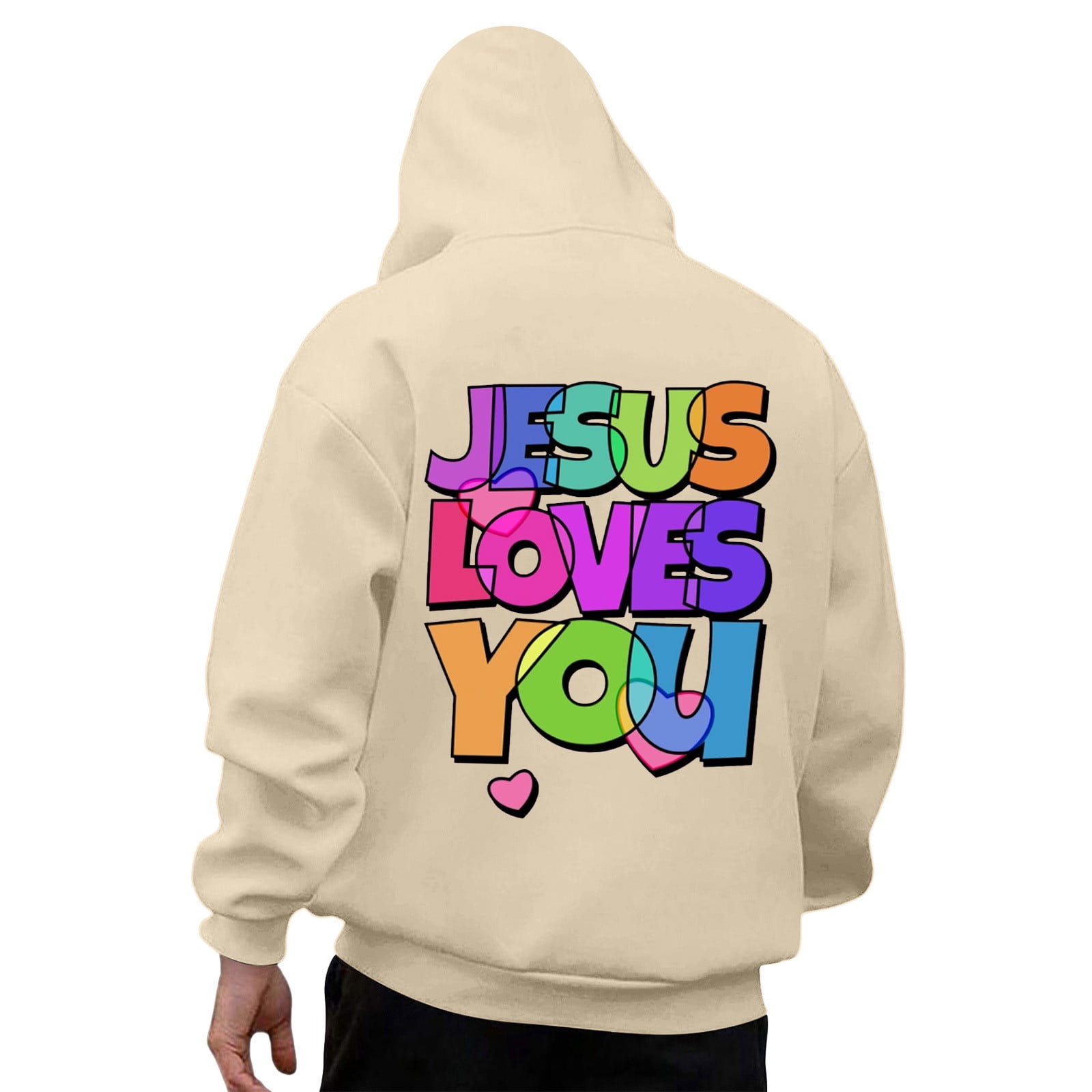 SweatyRocks Women's Graphic Print Hoodie - Lined Pullover With Drawstring & Pocket