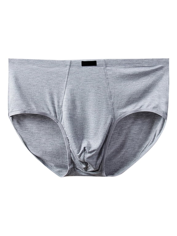 ,Men's Ball Pouch Briefs Oversized Sexy Jock Strap Enhancer Underwear Running Hammock Pouch Underpants Light Gray XXXXL
