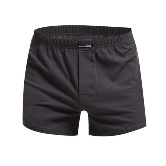 khonts,Men's Boxer Briefs Classic Relaxed Fit Underwear Stretch Moisture Wicking Underpants Grey XXL