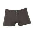 thumbnail image 1 of khonts,Men's Button Boxer Briefs Breathable Stretch Underwear Lounge Comfortable Underpants Grey S, 1 of 4