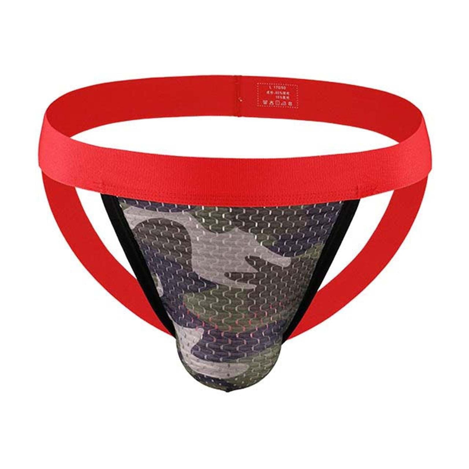 khonts,Men's Jock Strap Thongs Breathable Mesh Jockstraps Underwear ...