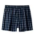 thumbnail image 1 of khonts,Men's Loose Fit Boxer Briefs Underwear Breathable Sleep Shorts Daily Use Quality Fabric Comfortable Underpants Black M, 1 of 3