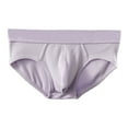 thumbnail image 1 of khonts,Men's Low Rise Underwear Briefs Multi Color Soft with Contour Pouch Purple XXL, 1 of 3