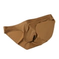 thumbnail image 1 of khonts,Men's Pouch Briefs Enhance Underwear Low-Rise Ultra-Thin Pouch Sport Underpants Brown XXL, 1 of 3