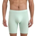 thumbnail image 1 of khonts,Men's Sexy Underwear Comfort Fit Extended Coverage Compression Boxer Briefs for Men Workout Underwear for Every Day Mint Green XXL, 1 of 9