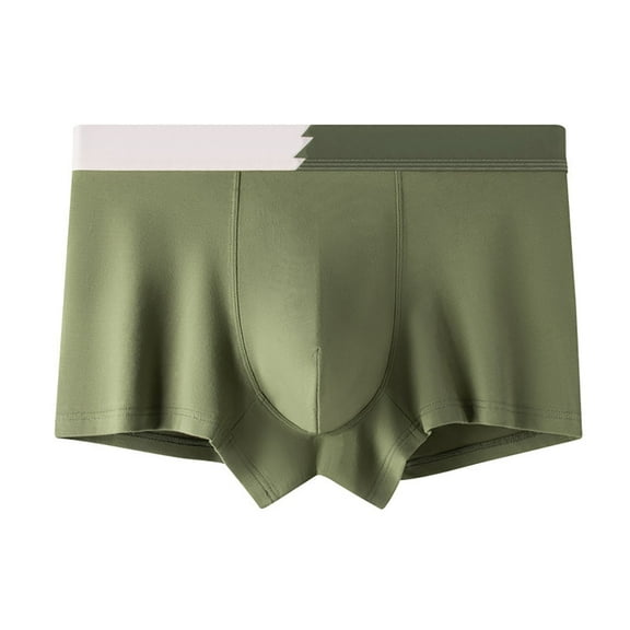 khonts,Men's Underwear Comfortable Breathable Boxer Briefs Running Tight Pants for Optimal Buttock Movement and Performance Light Green L