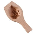 khvru 2024 DIY Steamed Bun Wooden Moon Cake Flower Shape Cookie Mid