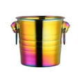 khvru 2024 Ice Bucket For Parties Bucket Stainless Steel Beverage Tub