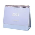 khvru electronic calendar for family 2024 Desk Calendar 18 Months From