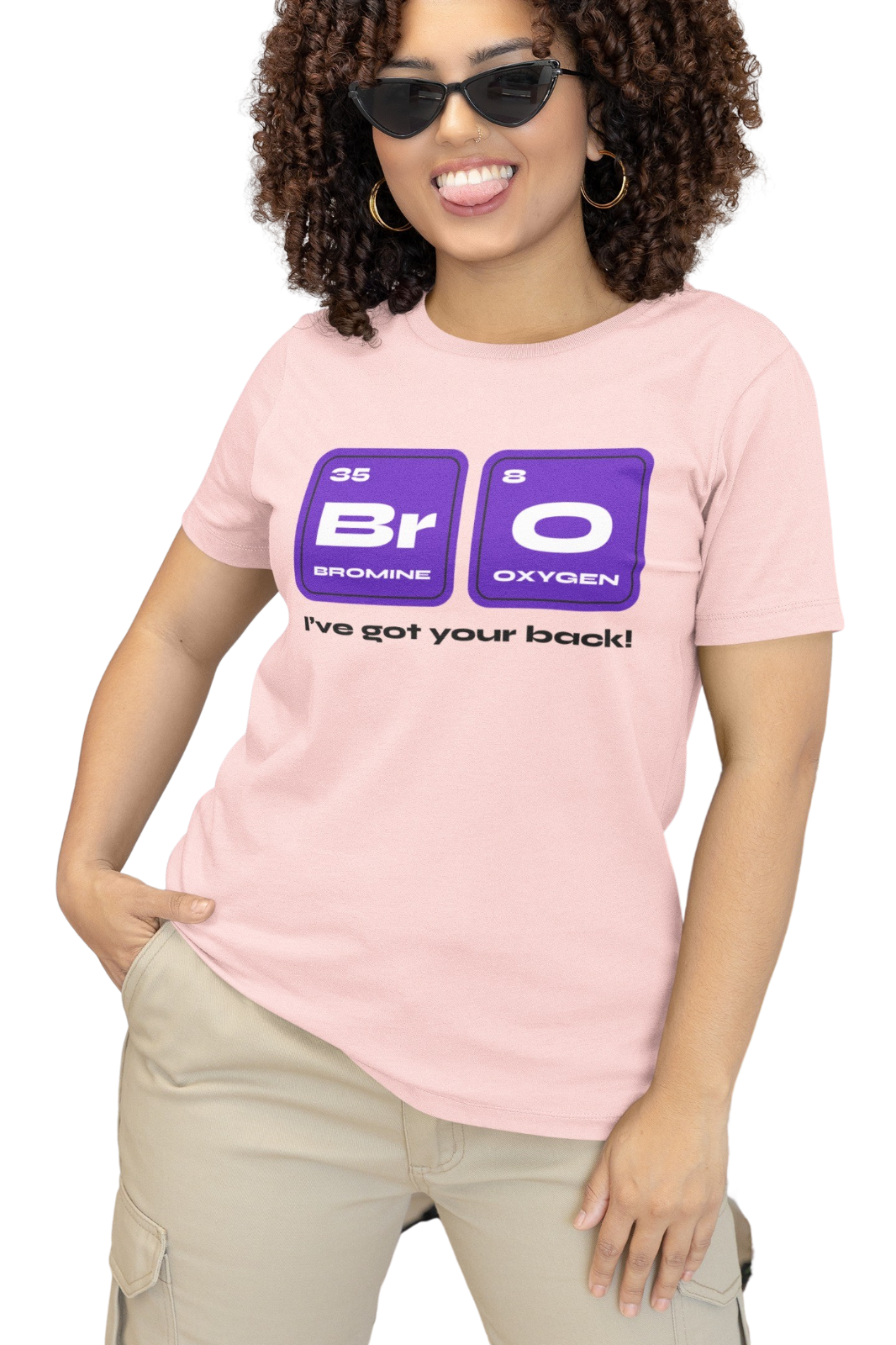 kiMaran Funny Periodic Table TShirt BrO Got your back! Unisex Short