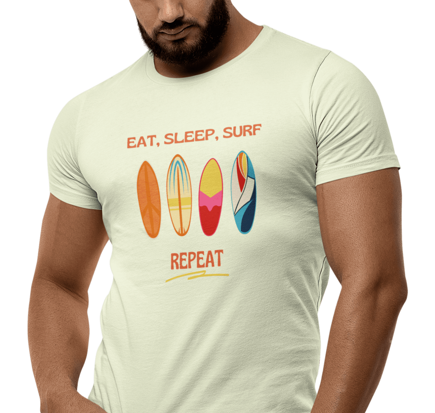 Eat sleep surf repeat t deals shirt
