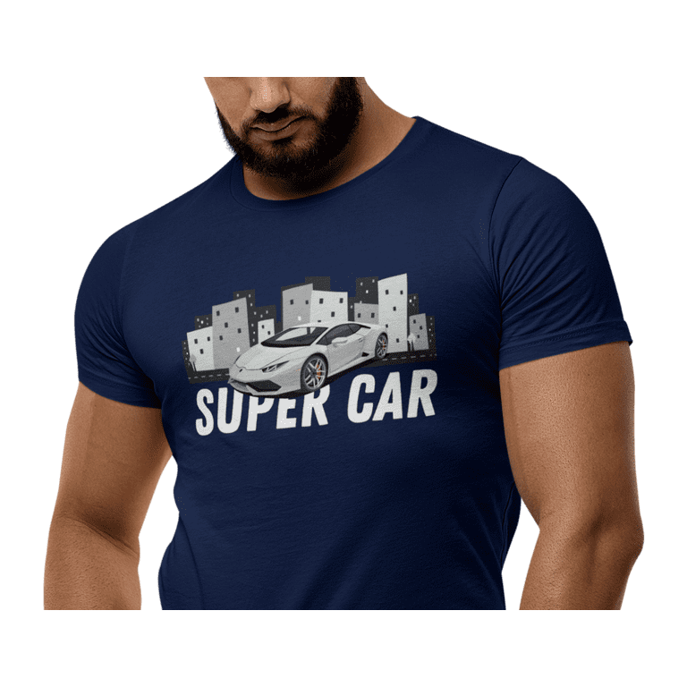 kiMaran Super Car T-Shirt Luxury Sports Car in the City Unisex