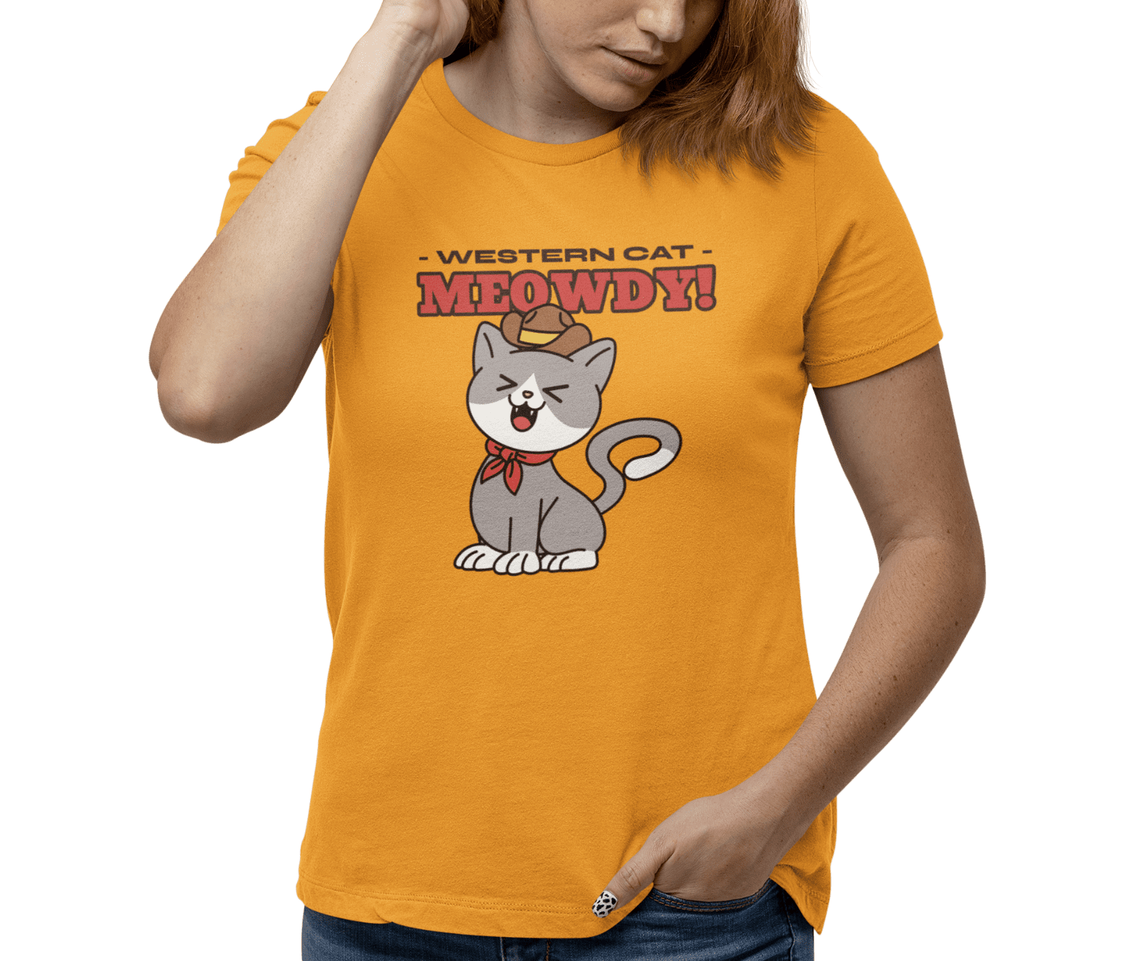 Meow Angry Cat Men's T-Shirt