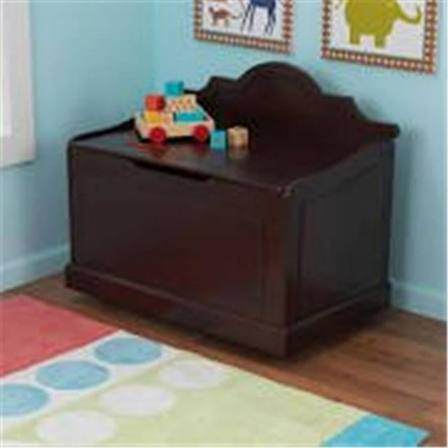 kidkraft raleigh toy box espresso