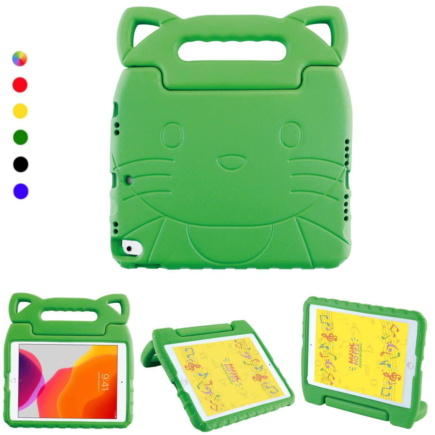Shockproof Handle Case For IPad 7th, 8th, 9th, 10th, 11th Gen – Kids' Gift, EVA Protective Cover - View #3