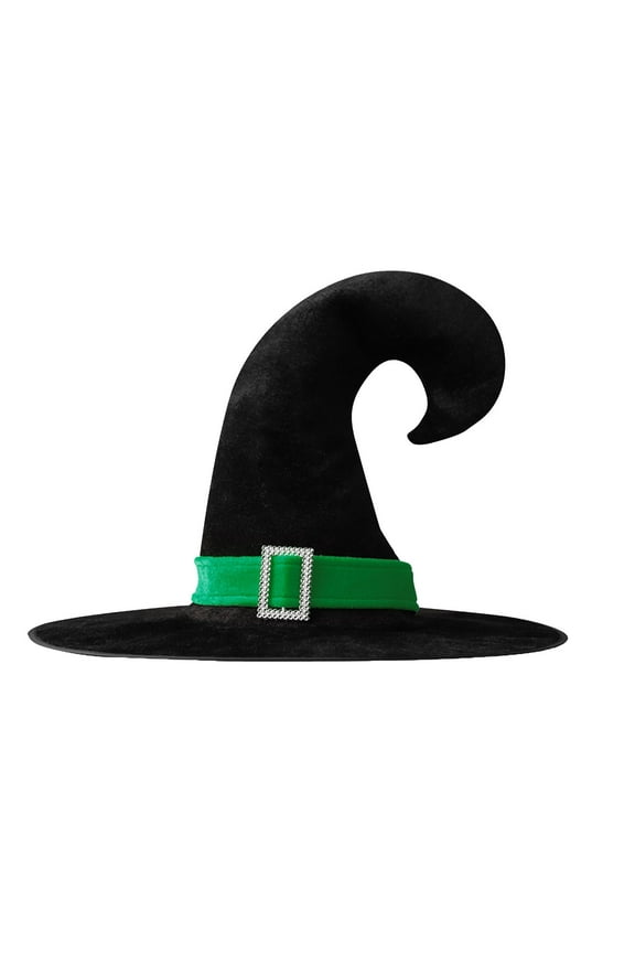kids Halloween Wizard Hat Decorative Props Halloween Dress Up Headdress Green One Size