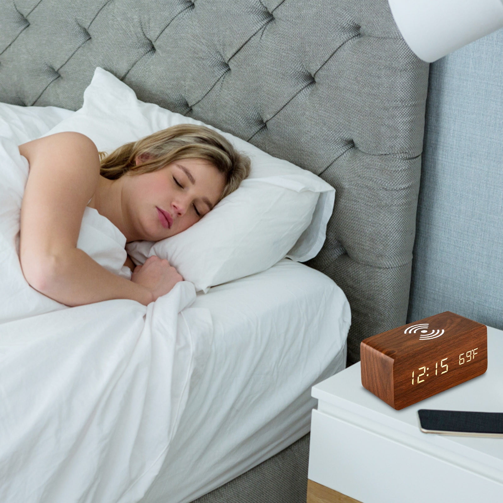 kids alarm clocks for girls For classrooms clock kit Digital Clock Sound Control Function Time