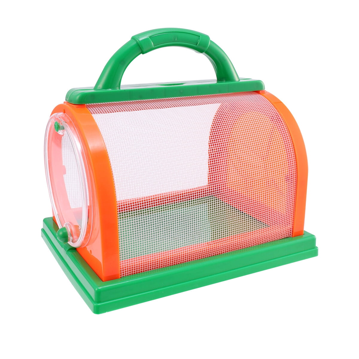 kids insect cage 1 Set Children Plastic Bug Insect Cage Handle Colorful Nets Insect Holder Mesh