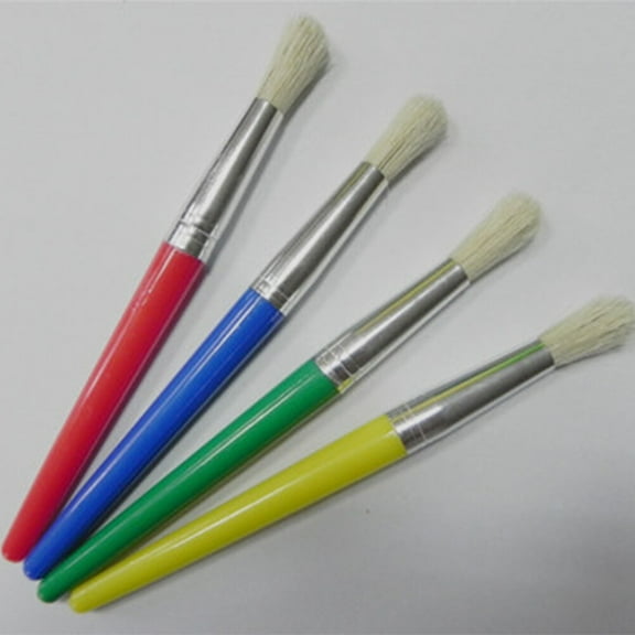 kids paint brushes 4Pcs Reusable Painting Tools for Students & Artists (7.28X7.28X0.59Inch)