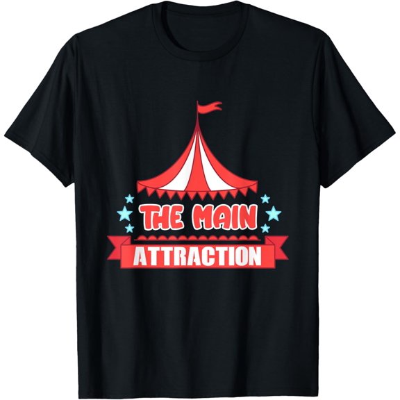 kids the attraction circus carnival children birthday party T-Shirt mens t shirt,black,women,funny,misfits,men,journey