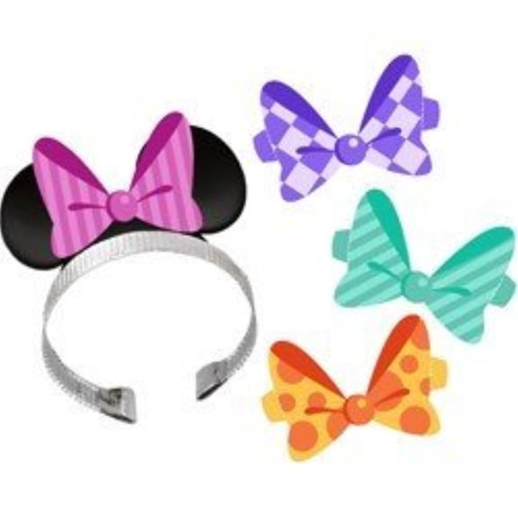 kidspartyworld.com minnie's bow-tique headband set