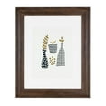 thumbnail image 1 of kieragrace KG Austin  Archer Wood Frame  11x14" Brown Plastic, 1 of 6