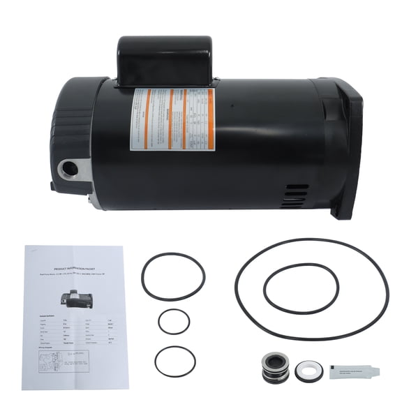 kimllier 1.5HP Full Rated Square Flange Pool Pump Motor Y56Y Frame Replacement for B2842 208-230V 3450RPM