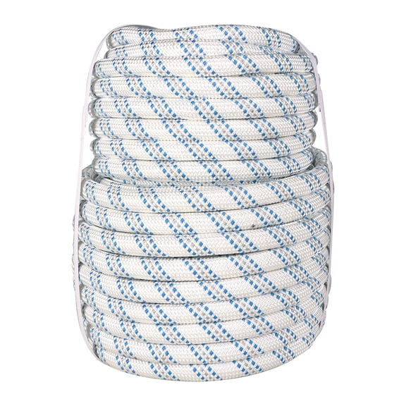 kimllier 3/4" x 150' Double Braid Polyester Arborist Bull Rope Tree Rigging Line