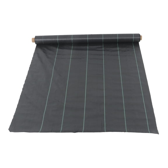kimllier 3ft x 100ft Garden Weed Barrier Fabric Multi Size Plastic Roll Cloth Water Permeable Replacement for Outdoor Planting Yard