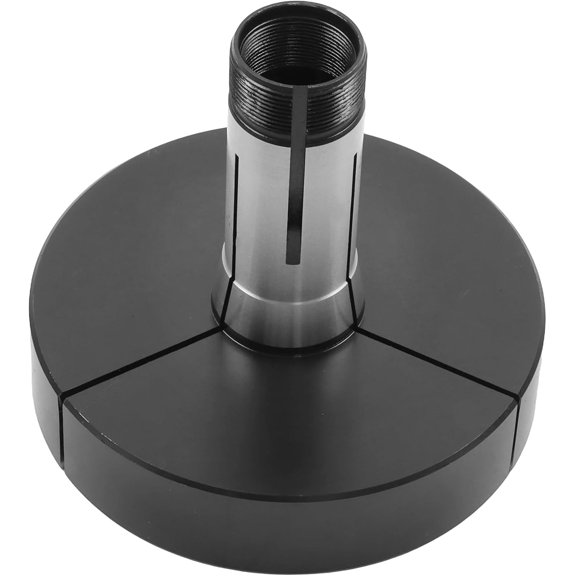 kimllier 5 Inch x 1-1/8 Inch Accuracy Steel 5C Step Collet | Soft Head, Fit for CNC Machining