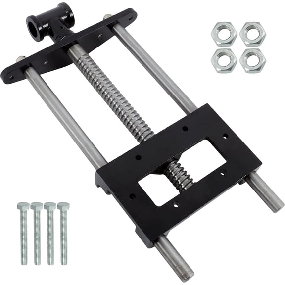 kimllier 9 Inch Front Vise Woodworking Heavy-Duty Iron Bench Vise for Woodworking