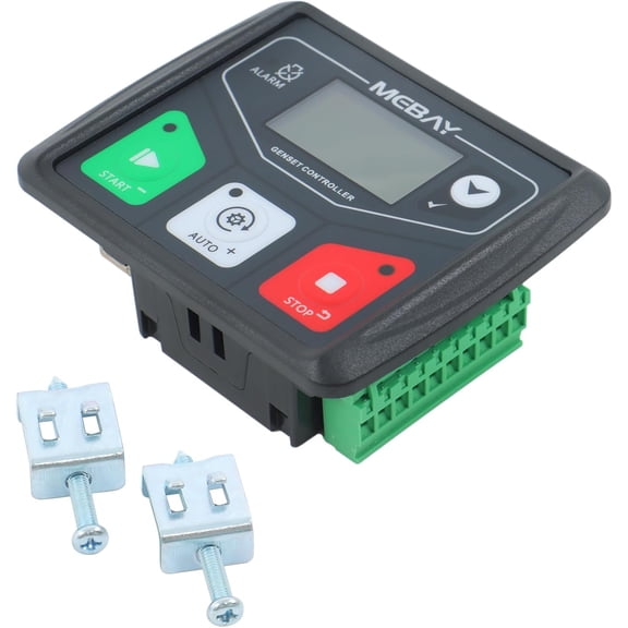 kimllier AMF DSE7210 Generator Genset Control Panel, Auto Start Controller Module, LCD Display