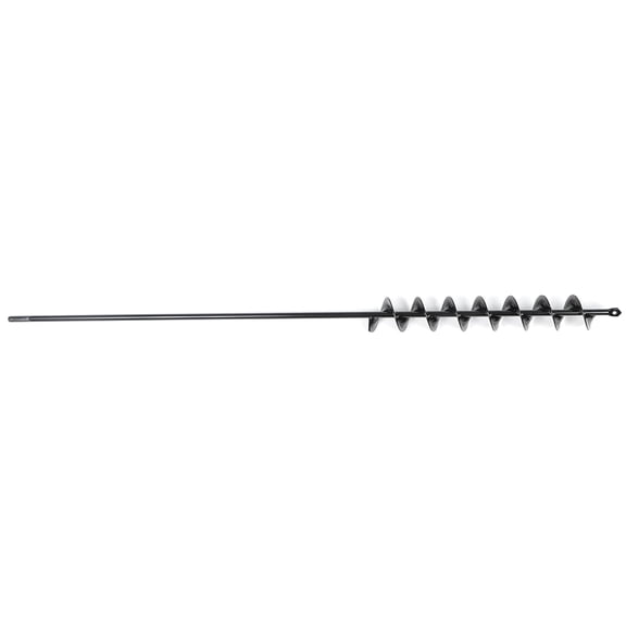 kimllier Auger Spiral Drill Bit 32in x 2in Extended Length Auger Drill Bit for Planting Bulb Flower and Bedding Garden Plant Auger