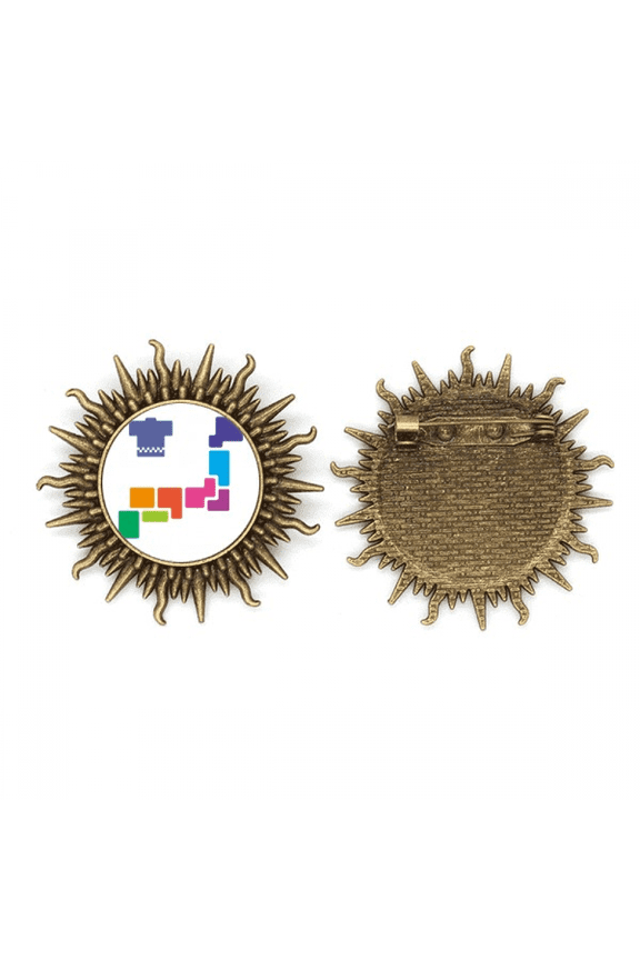 kimono japanese map custom wea metall sonne brosche haken pin